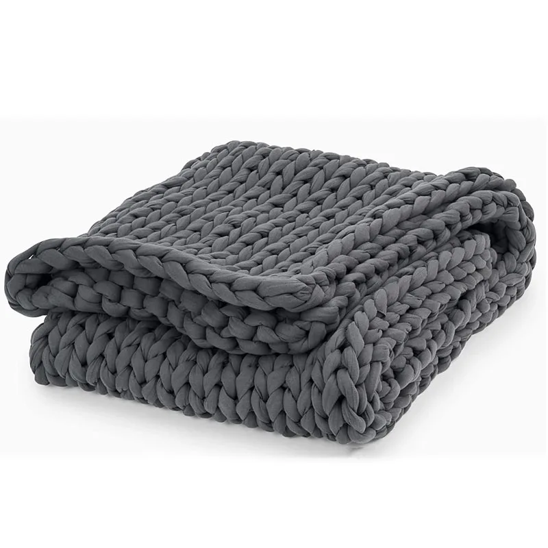 Оптовая продажа 100% полиэфирная вязаная крупная синельная пряжа 250 г мягкая для утяжеленных гравитационных вязальных одеял