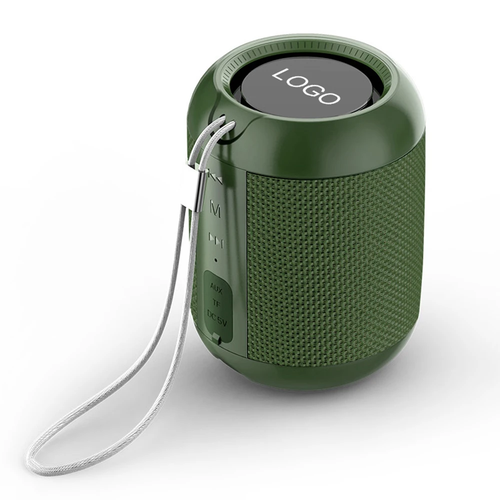 Compact Bluetooth Speaker TWS Waterproof IPX5 Hands Free Call Support TF Card and Micro SD Card Reader Function ZW-P55 Speaker