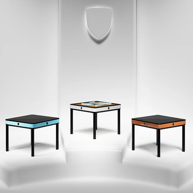 Aolong Mahjong Machine Fully Automatic Dining Table Dual purpose Rotary Roller Coaster Mahjong Table