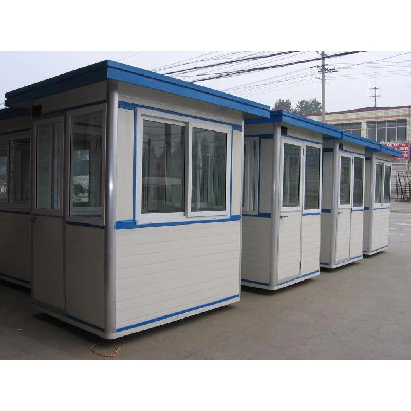 BBDHOME Mobile Outdoor Public Security Guard Modular Outdoor Color Steel Customized Fiber Glasssentry Box guard house