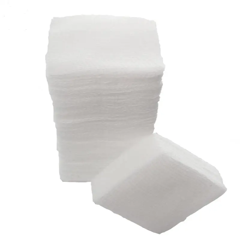 
100% white cotton gauze medical absorbent gauze 