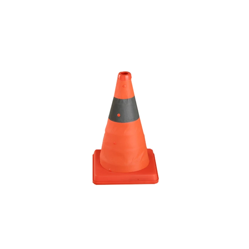 Plastic foldable orange flexible collapsible wholesale traffic safety cones