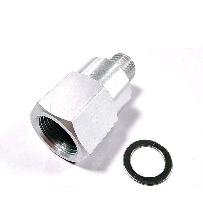 LS Engine Swap M12X1.5 Adapter to 3/8 NPT Extended Length Cooling Water Temperature Sensor Adapter