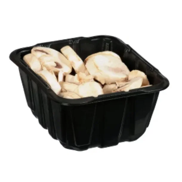 Plastic Blue Mushroom Punnet Packaging Tray Mushroom Plastic PP Trays For Packing Mushrooms