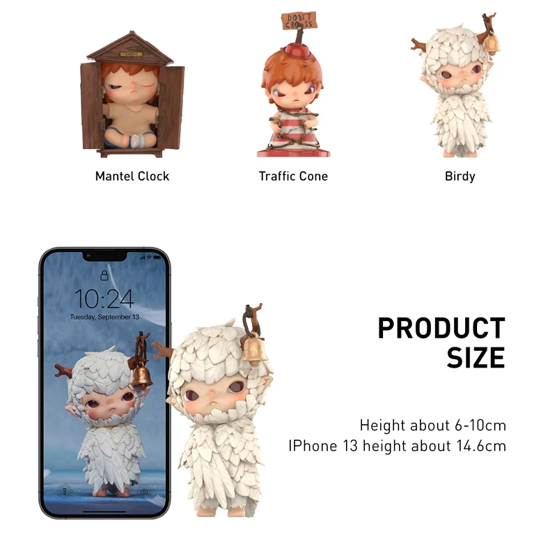 Wholesale POP MART Hirono Shelter Series Figures Series Mystery Box 1PC/12PCS POPMART Blind Box Cute Action Figure by Lang