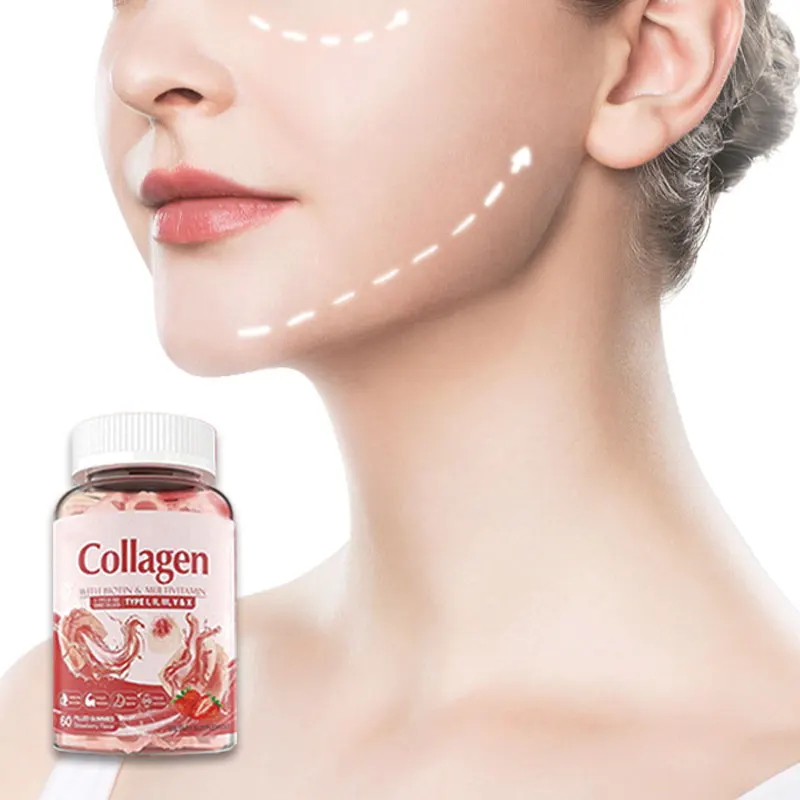 Private Label Best Selling Good Quality Healthcare Supplement Collagen Gummies for Wholesale Purchase