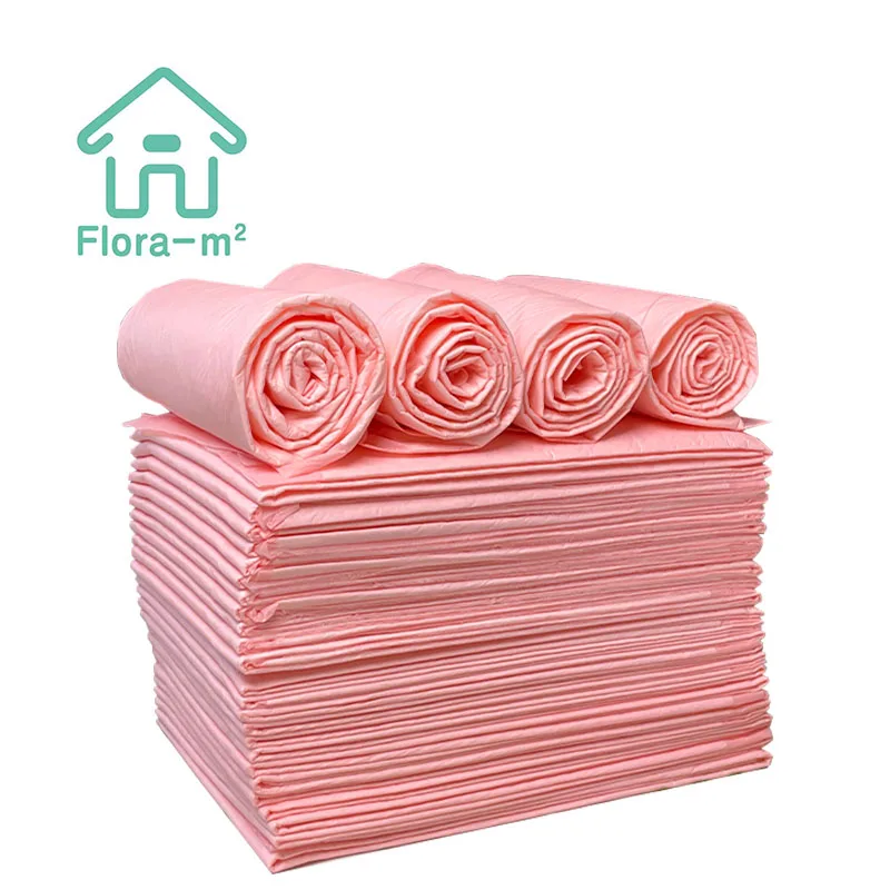50pcs 45*60cm Disposable Pink Pet Absorption Pad Hygienic Mat Dog Potty Underpad