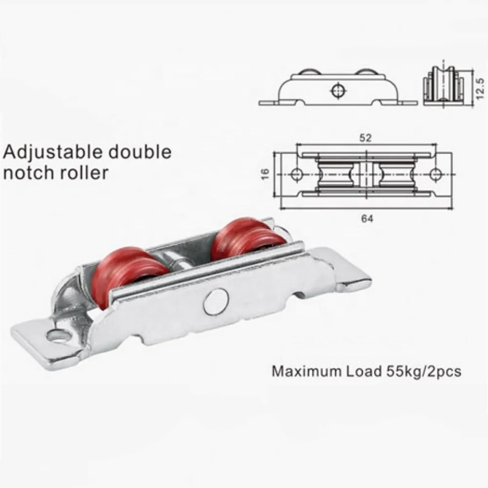 nylon wheel window pulleys Plastic steel door sliding window accessories sash wheel pulley
