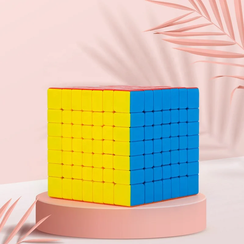 High Cost-Effective 2x2 3x3 4x4 5x5 6x6 7x7 educational toys speed cubes Magic Cube  Stickerless macaron Speed Puzzle Cube Toys