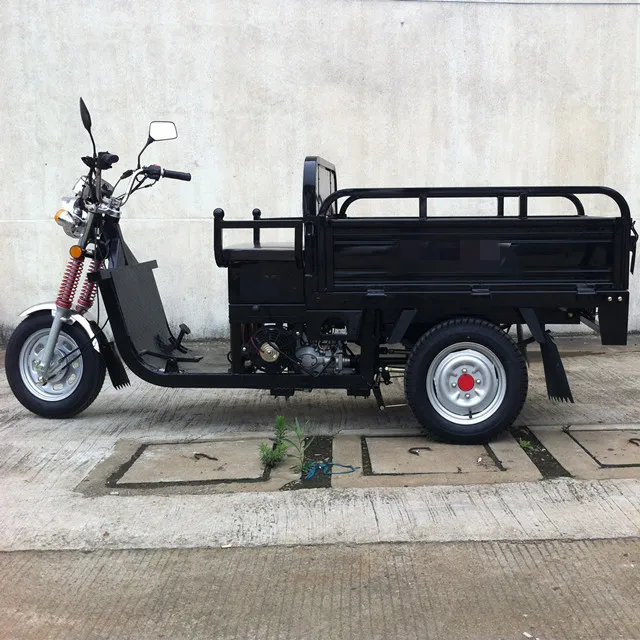 50cc/110cc/125cc horizontal engine cargo tricycle/three wheeler