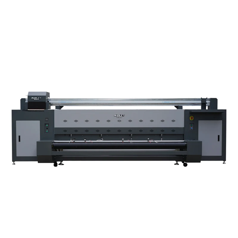 Large format printer 4 or 8 pcs heads 3.2m digital textile printer direct on fabric textile sublimation printer for flag