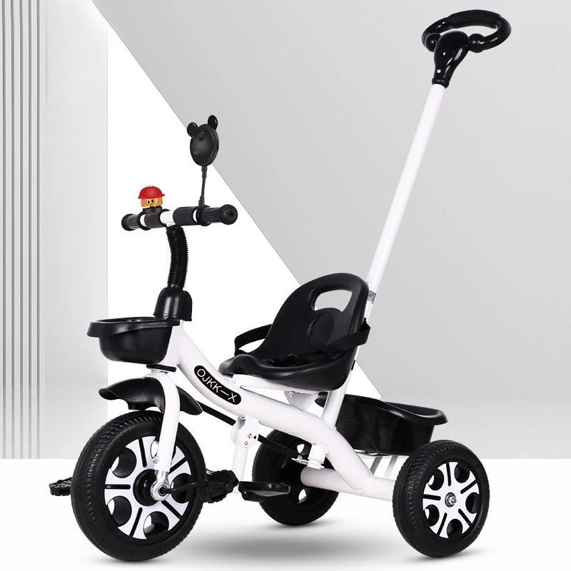 double seat bicicleta without pedal baby dolphin bike for children kids toddler tricycle