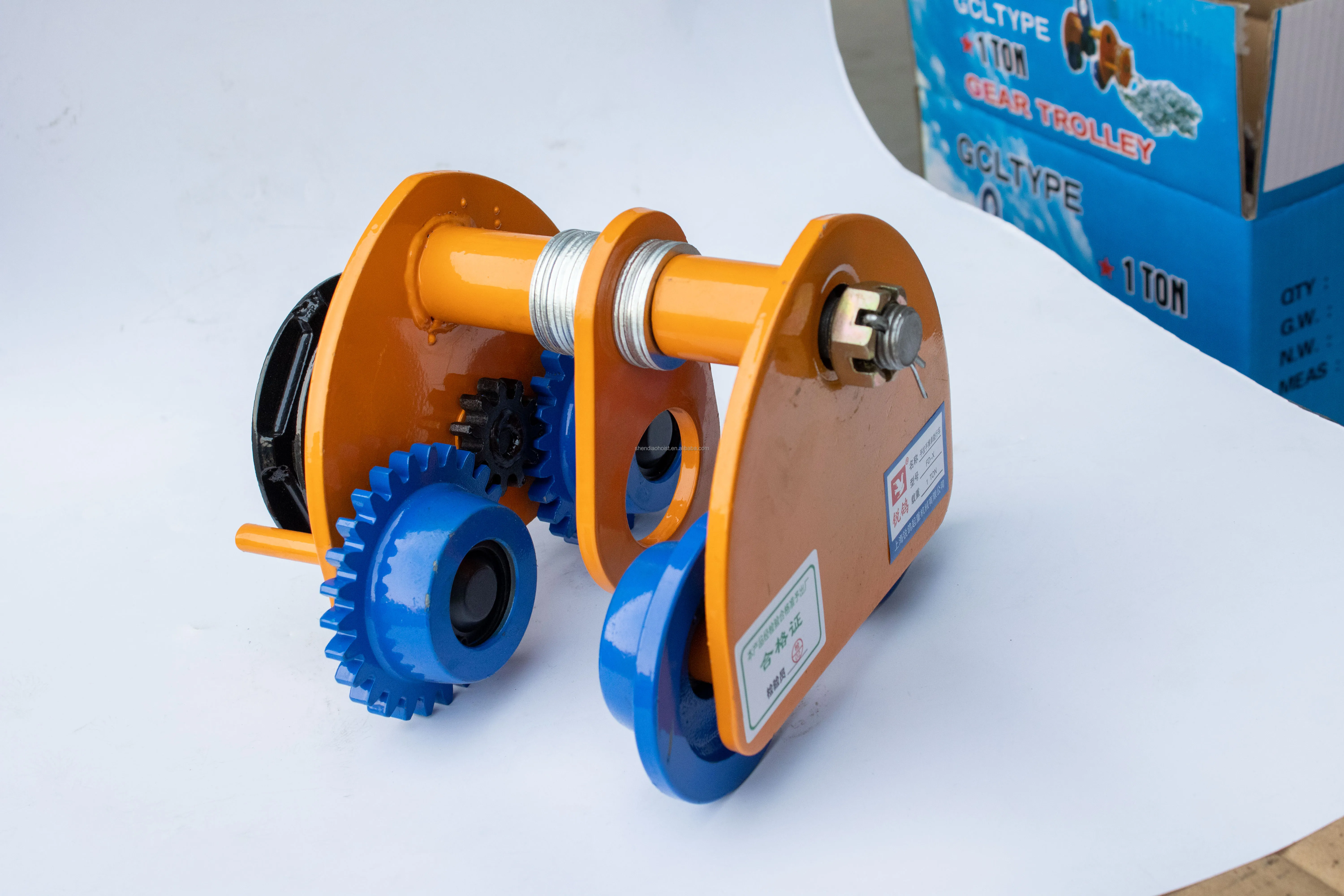 Customised 1ton Wire Rope Hoist crane trolley lifting Machine advanced electric Hoist Trolley price