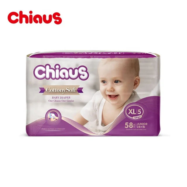 Cottony Soft Premium Disposable New Born Top Baby Diaper Manufactures China