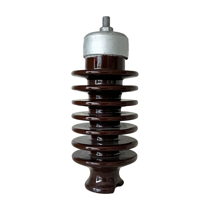 Manufacture High Voltage electric insulator High Temperature Ceramic Post Porcelain Insulators 57-1