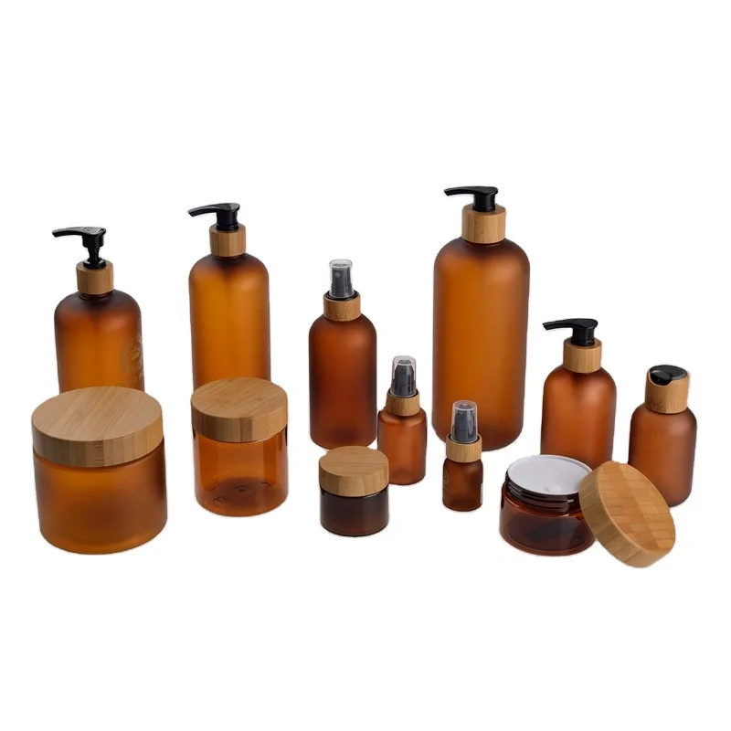 120ml in Stock supply Liquid Soap Round pet plastic amber dispenser pump bottle