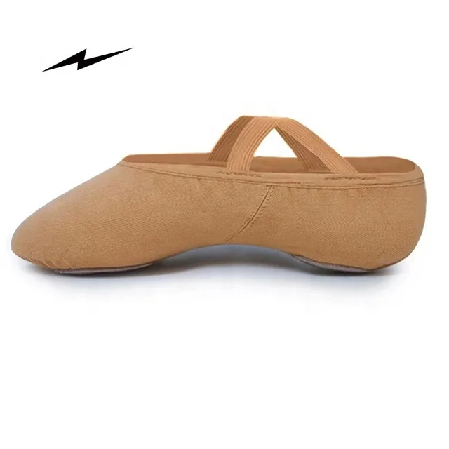 High Quality Ballet Dance Shoes Wholesale Ballet foldable dance shoesCanvas Split