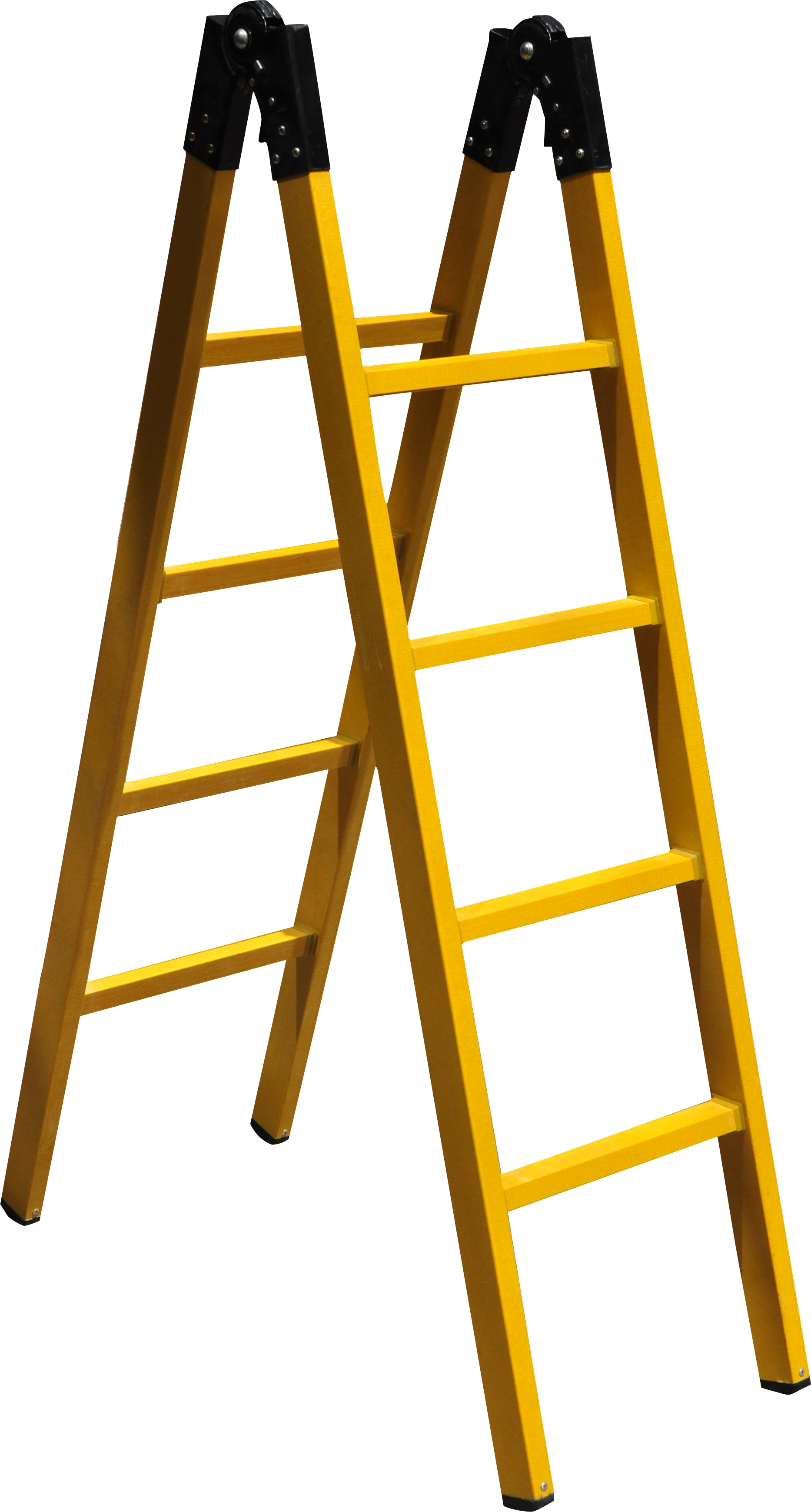 2-5m Lightweight movable tripod frp ladder Fiberglass Frp Folding Telescopic Ladder