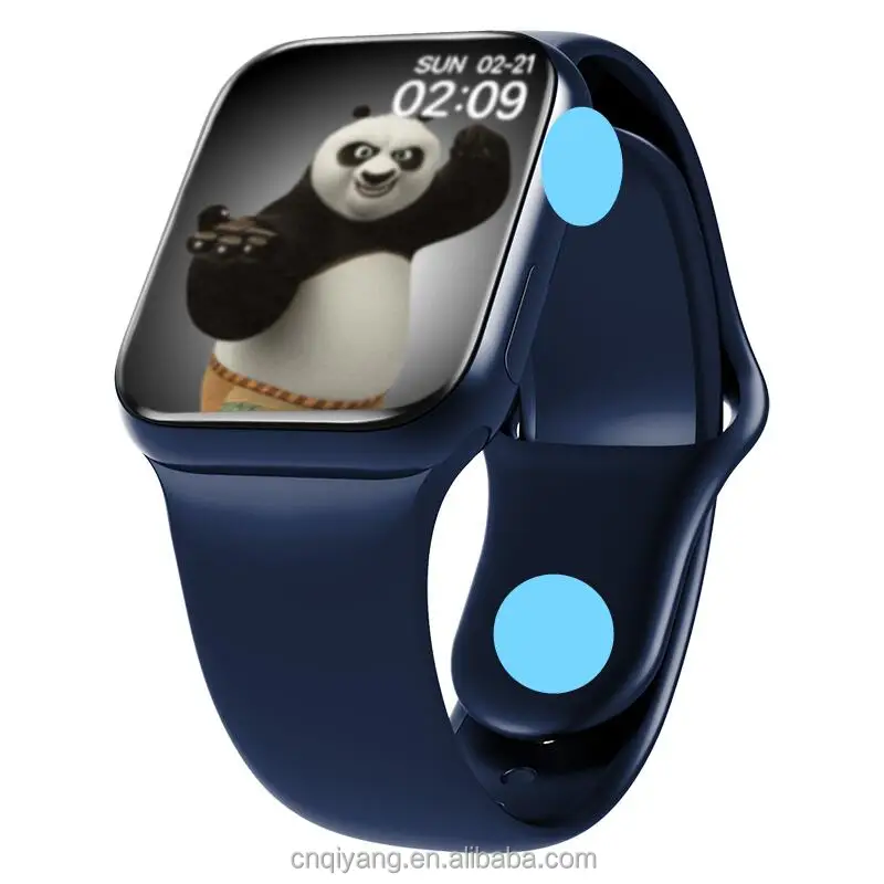 The New  Nb Plus Smartwatch 1.75'' Full Big Screen Ble 5.2 Blood Oxygen Wireless Magnetic Charging Rotation Button Scan