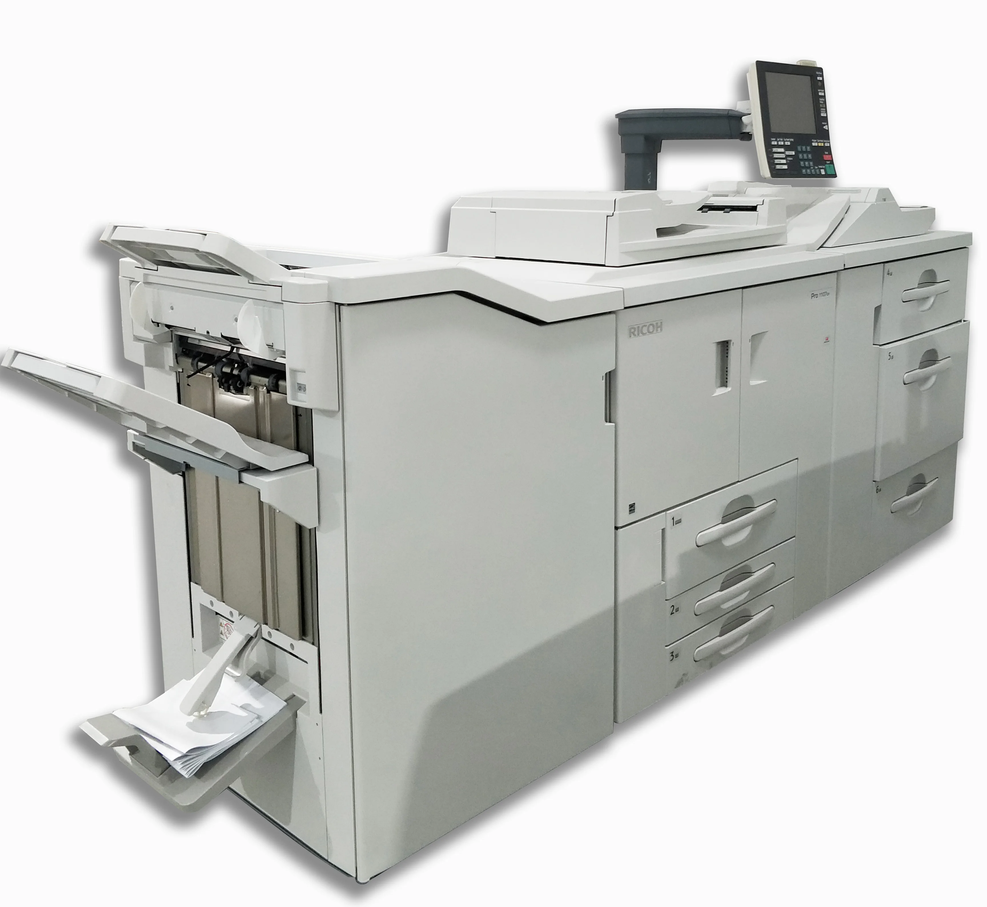Б/у rricoh черно-белая копировальная машина восстановленные копировальные аппараты Ricoh Pro 1107EX