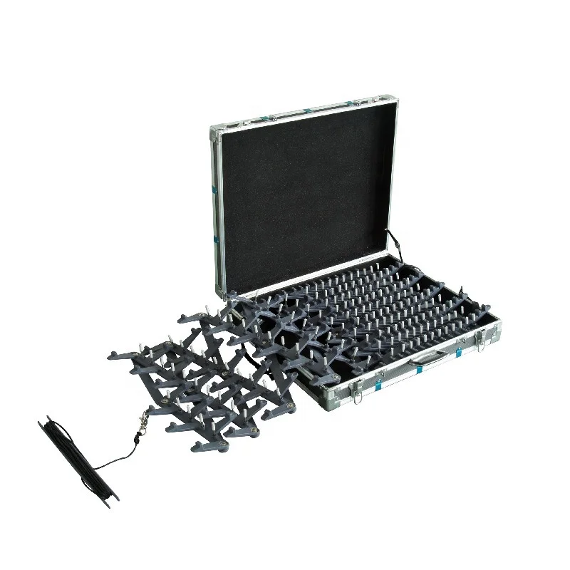 Golddeer portable roadblock spike strip system retractable tyre killer stinger road spikes with Aluminum case