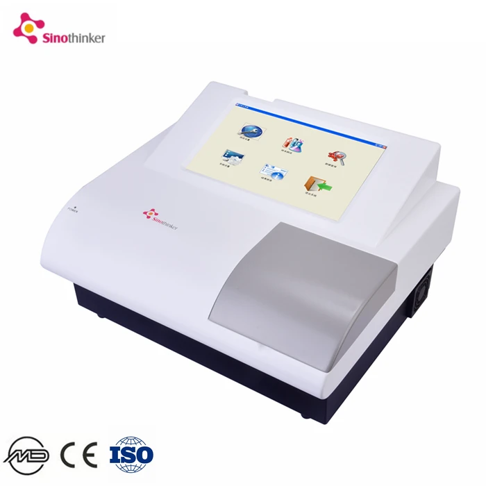 Microplate Prolactin Test Machine Built-In Computer Immunoassay System Clinical Touch Screen Elisa Reader