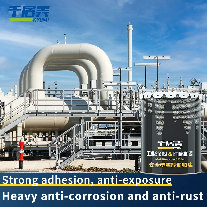 China High Adhesion Wide Application Excellent Weather Resistant safety Alkyd Blending Paint for Railway