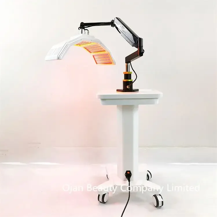 Wholesale Price Red And Infrared Led Light Therapy Devices Pdt Machine 7 Wavelength Dual Chip Standing Red Light Therapy
