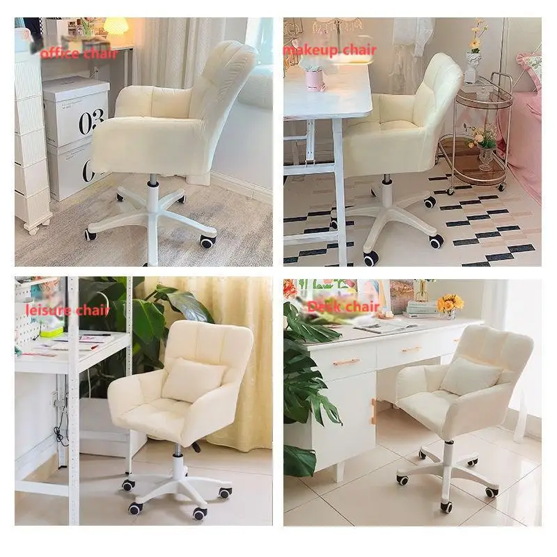 2024 wholesale swivel adjustable modern design cheap price indoor leisure high Velvet Fabric home office chair