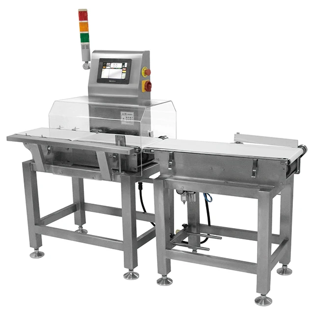 Online Weighing Scales Bottles Jars Checkweigher for Food Industry