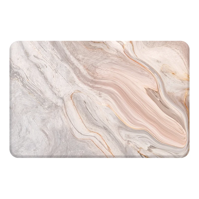 39X60cm Stone Dry Dish Mat Natural Non-Slip Custom Diatomite Stone Dish Dry Mat For Kitchen Non-slip Stone Bath Mat
