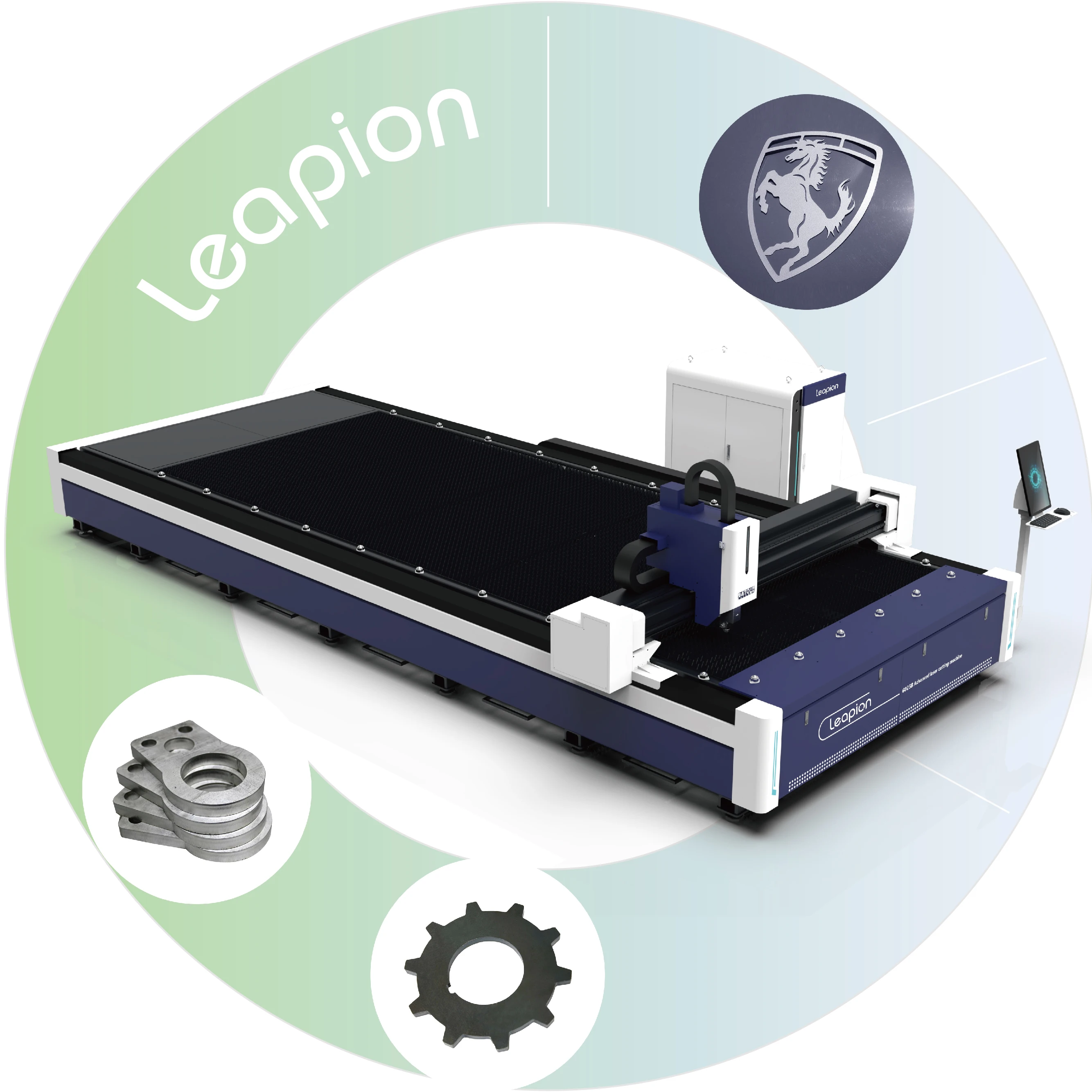 High Rigidity 6015 Laser Cutter 3d Laser Cut Sticker Machine With Air Compressor