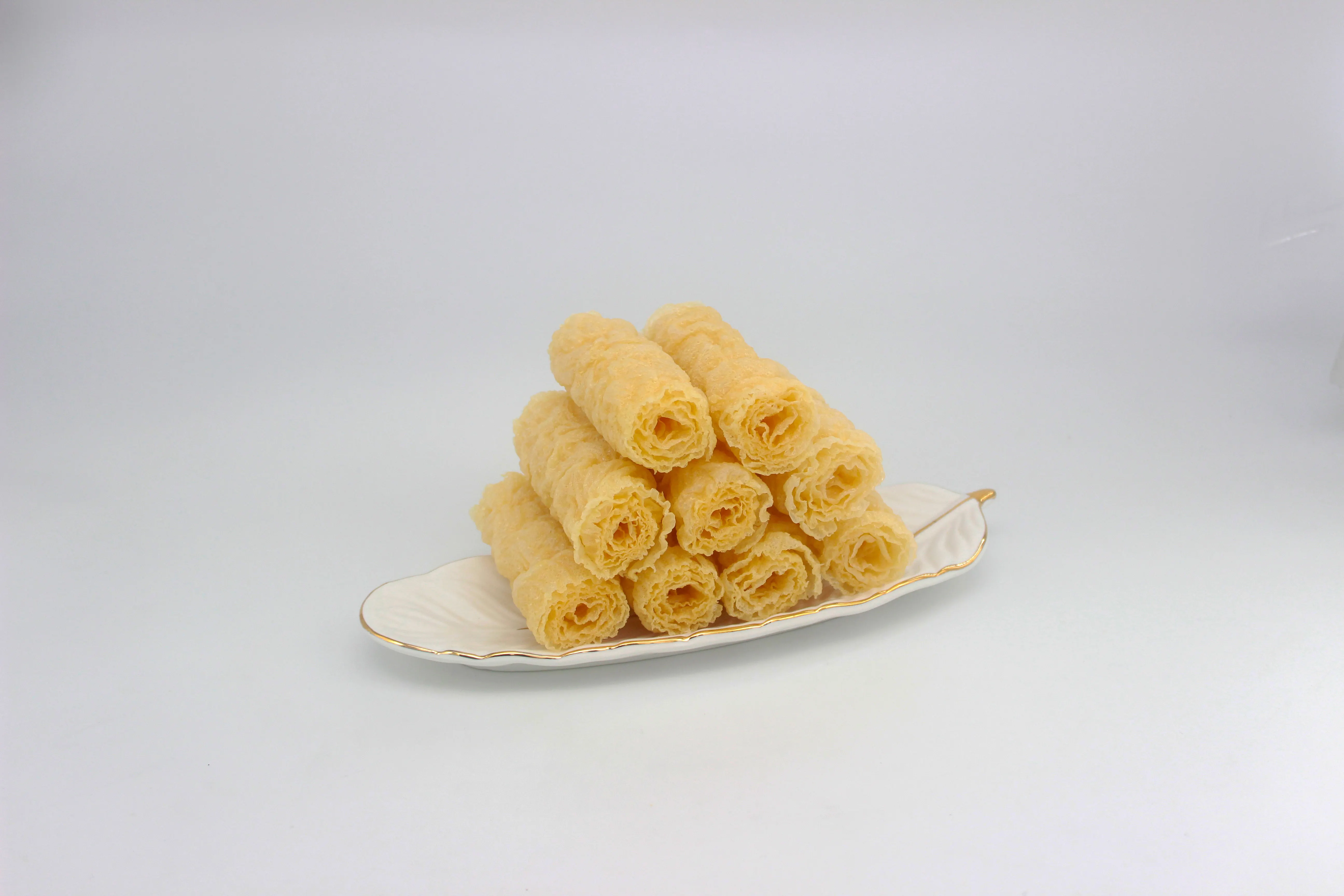 FRIED BEAN CURD SKIN, with Exquisite Bean Fragrance a Delightful Bean Product