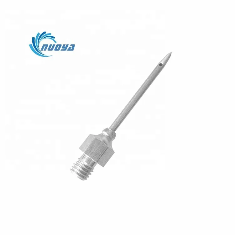 Customized stainless Steel Threaded veterinary needle with side hole