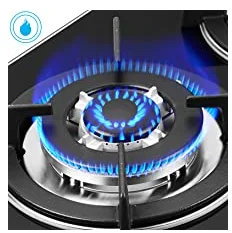 cooktops kitchen 4 burner gas stove built in four gas burner glass cooking bench black solid rv cooker yacht gas hob kitchenware
