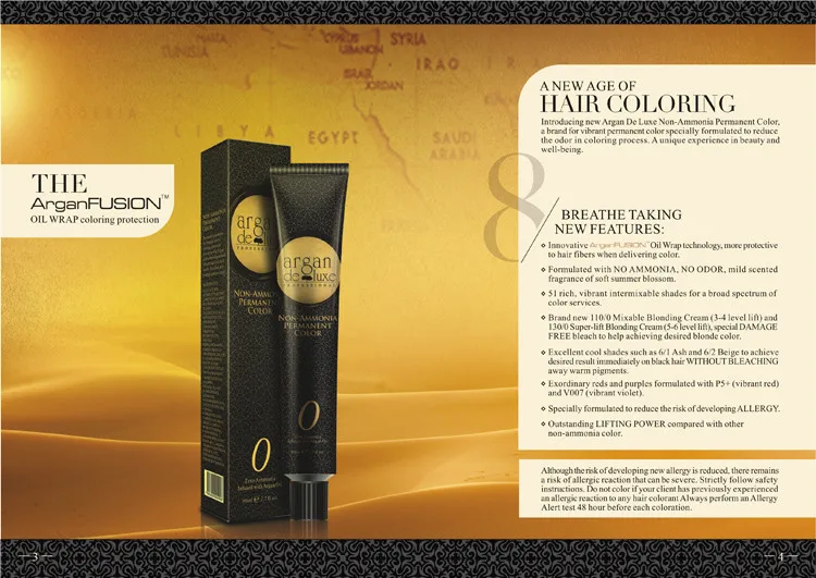 170 Kinds Permanent Ammonia Free Hair Color,hair Free Samples Semi Permanent Hair Color Private Label 100 Piece / Pieces