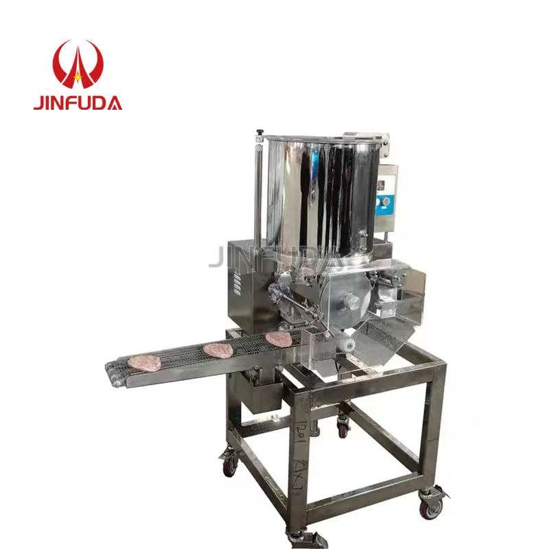 Automatic Hamburger Burger Press Maker potato vegetable Beef meat Patty Make Form Mould Machine good Price