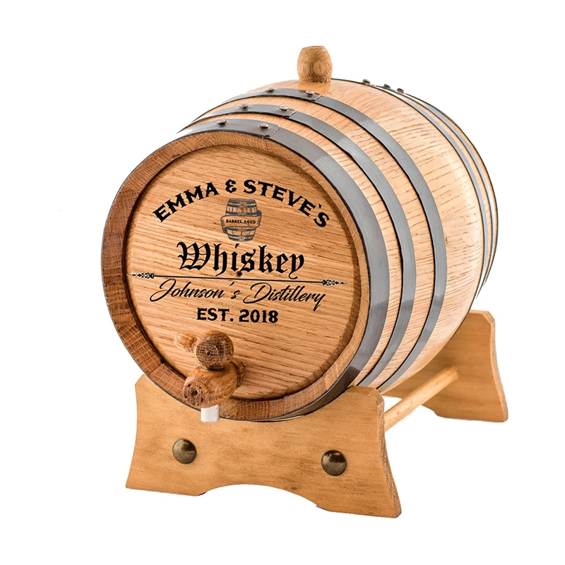 New arrivals 50 liter wooden wine barrel furniture wine barrels