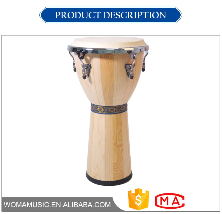 Hot Sale Classical Style Musical Instrument Aluminum Darbuka Drum Percussion Instrument