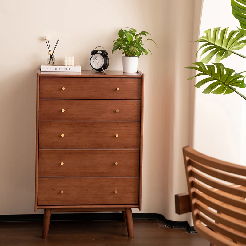 AiLiKEA PLANT OEM&ODM HOT SALE CUSTOMIZED Modern style e Bamboo chest of drawers cabinet storage bedroom furniture