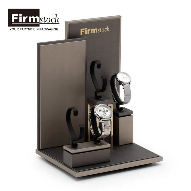 Wrist Case Luxury Apple Watches Digital Standing Boxes Acrylic 3 4 Strap Shop Stands Jewelry Metal Watch Display Stand