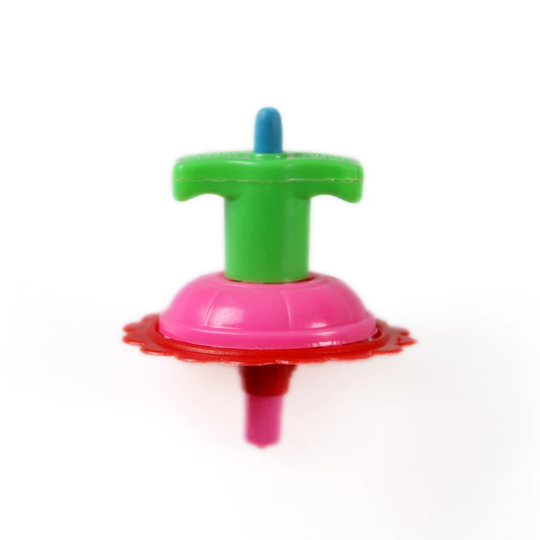 Wholesale Cheap Mini Plastic Winding Pinner Top Toy Import From China