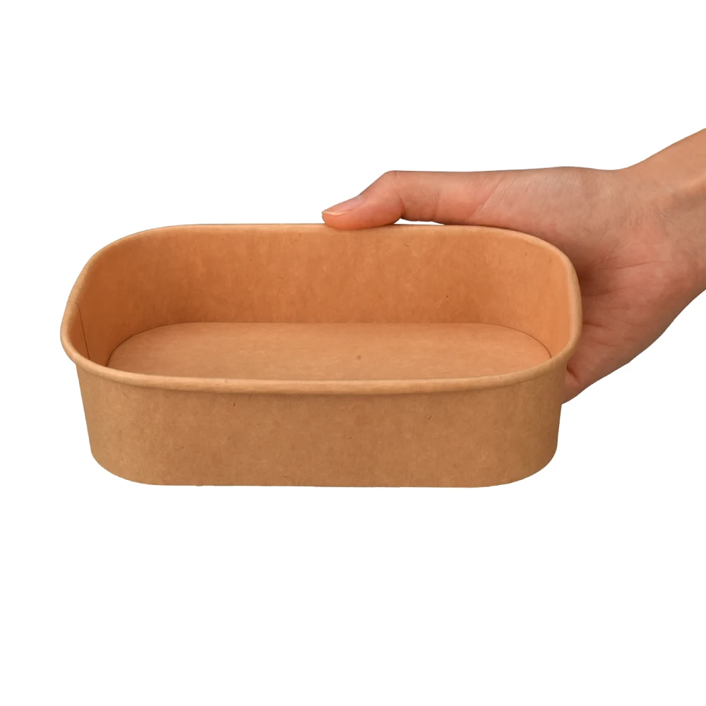 Disposable Take Away 12 oz Paper ramen Bowls With Lids