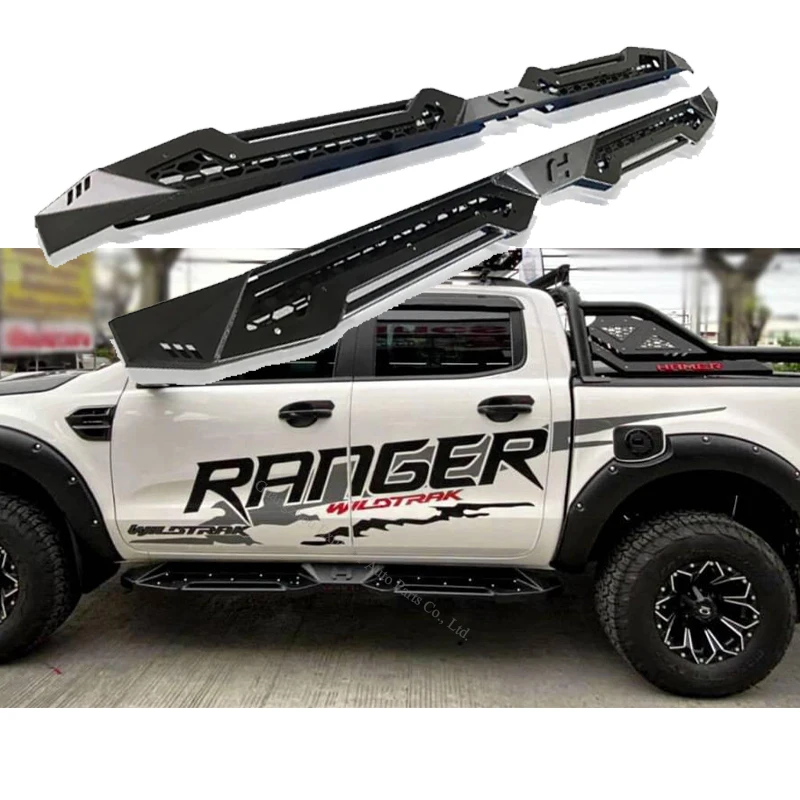 Подножка из алюминиевой стали для Ranger T6 T7 T8 T9 аксессуары автомобиля