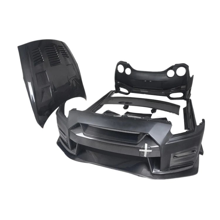 Competitive Price China Manufacture Customized Front Bumper Carbon Fiber For Gtr35
