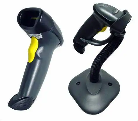Zebra  LS2208 Barcode 1D Scanning Gun Supermarket Convenience Store Warehouse Factory Barcode Scanner With Stand