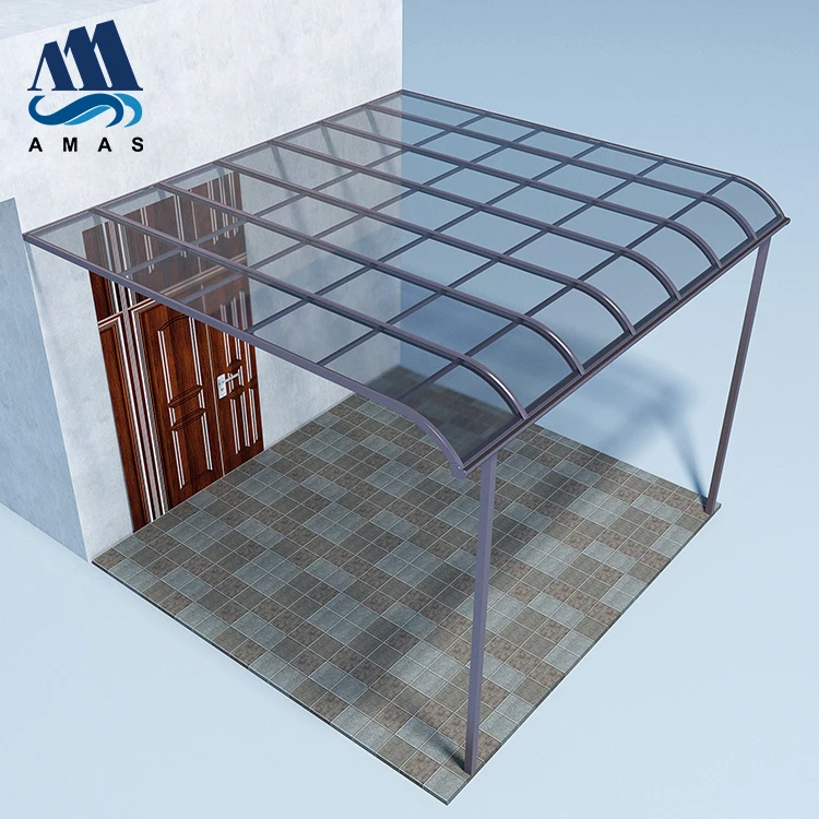 Factory Price Garden Awning Outdoor Polycarbonate Roof Patio Cover Aluminum Awning