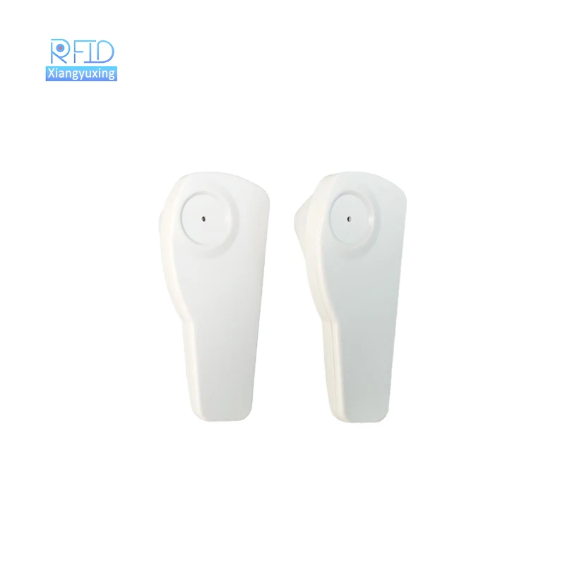 Top sales UHF 860-960mhz EAS 8.2mhz long reading range rfid apparel tag ABS plastic hard tag retail clothing field