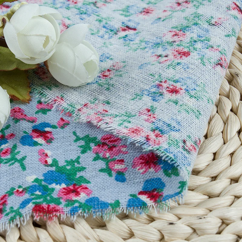 Производители прямые хлопковые тканые ткани с принтом Небольшие сломанные для одежды