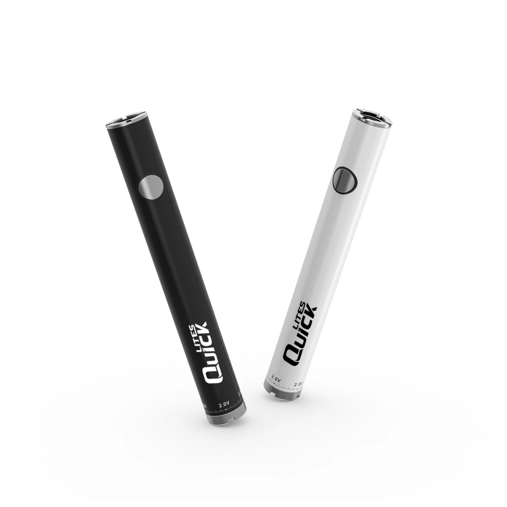  QuickLites 400mAh CBD аккумуляторная батарея предварительного нагрева с поворотным